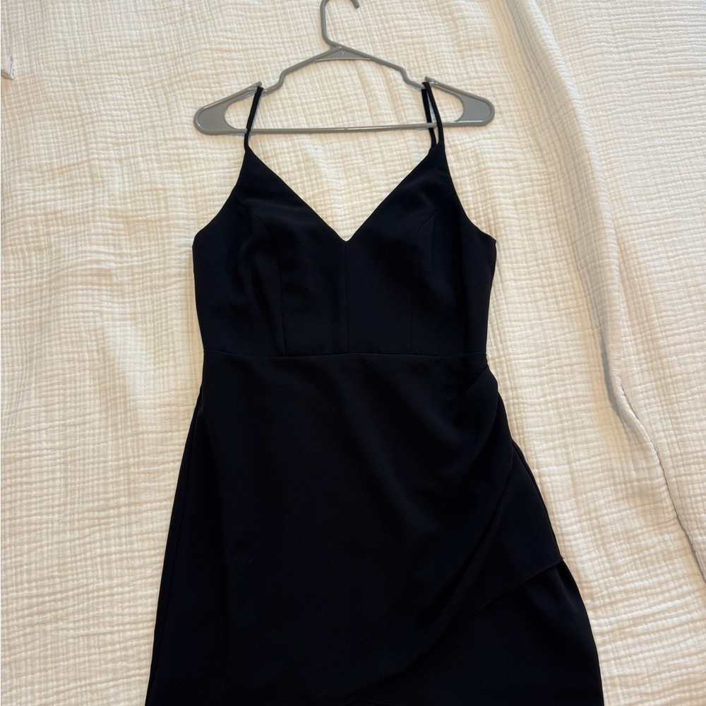 Amanda Uprichard Black Mini Dress